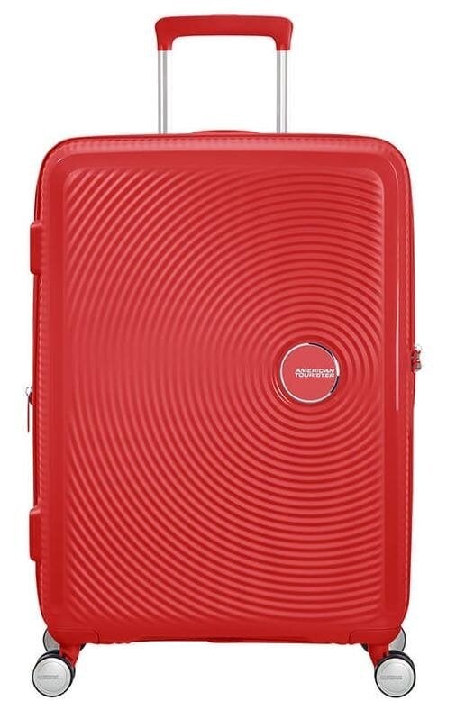 Средний чемодан American Tourister Soundbox Spinner Expandable 67 см,  красный цена | pigu.lt