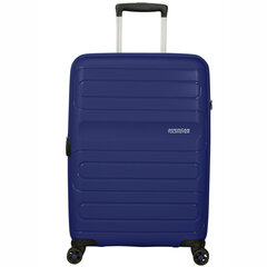 Чемодан среднего размера American Tourister Sunside Spinner 68 Exp, темно-синий цена и информация | American Tourister Товары для школы | pigu.lt