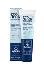 Зубная паста Ecodenta особо освежающая и реминерализующая с минеральной водой Vytautas, 100 мл цена и информация | Зубные щетки, пасты | pigu.lt