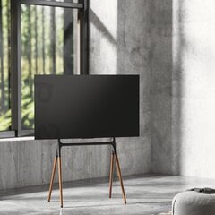 Напольная подставка для телевизора Alterzone Quad 49 "-70", орех цена и информация | Кронштейны для монитора | pigu.lt