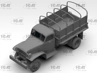 Клеящаяся модель ICM 35593 Армейский грузовик времен Второй мировой войны G7107 1/35 цена и информация | Склеиваемые модели | pigu.lt