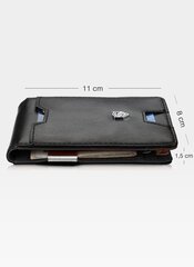 Мужской тонкий кошелек SLIM с RFID Z02 Stevens цена и информация | Мужские кошельки | pigu.lt