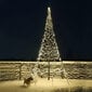 Kalėdinis LED apšvietimas vėliavos stiebui, 6 m цена и информация | Girliandos | pigu.lt