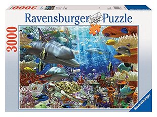 Пазл Ravensburger «Жизнь под водой», 3000 деталей цена и информация | Пазлы | pigu.lt