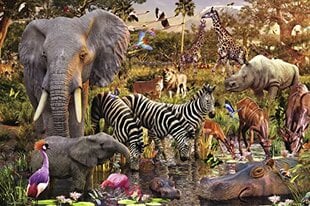 Ravensburger: 3000 dalių dėlionė Afrikos gyvūnai kaina ir informacija | Dėlionės (puzzle) | pigu.lt