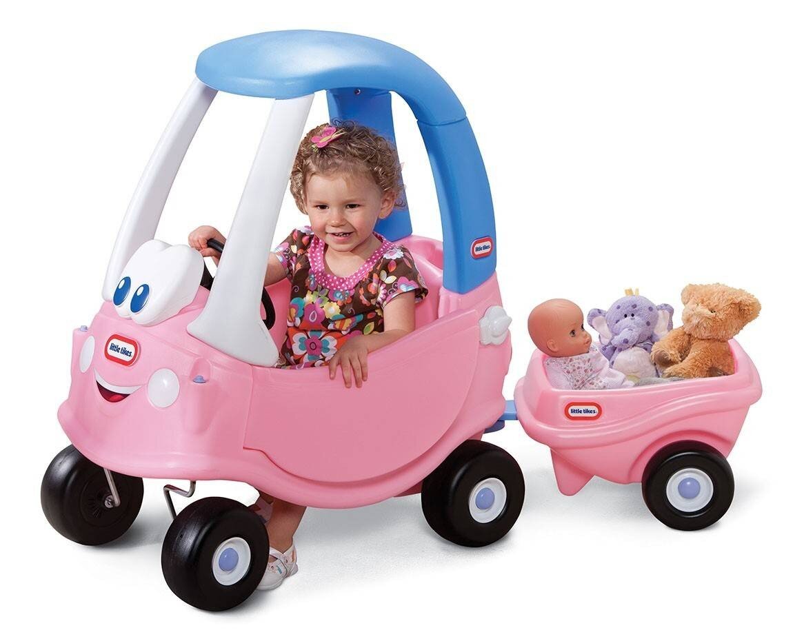 Cozy Coupe mašinėlės priekaba kaina ir informacija | Žaislai mergaitėms | pigu.lt