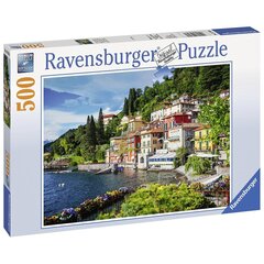 Dėlionė Ravensburger: Italijos ežeras, 500d. kaina ir informacija | Dėlionės (puzzle) | pigu.lt