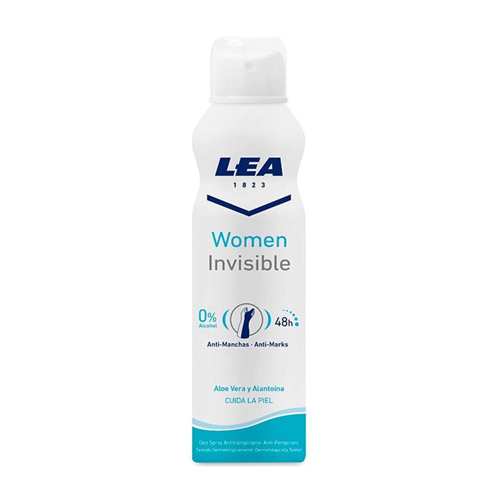 Purškiamas antiperspirantas Lea Women Invisible, 150 ml kaina ir informacija | Dezodorantai | pigu.lt