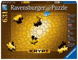 Пазл Crypt Puzzle Golden, Ravensburger, 631 шт цена и информация | Пазлы | pigu.lt