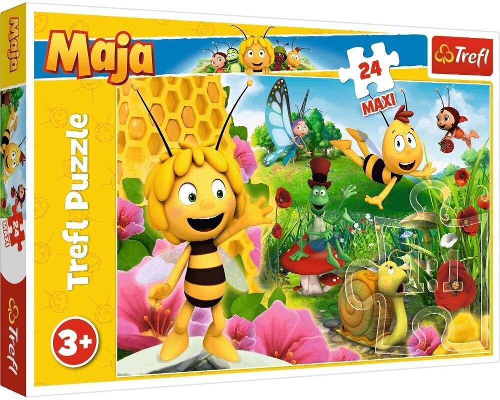 Dėlionė 133 Maya bee maxi/ *24vnt kaina ir informacija | Dėlionės (puzzle) | pigu.lt