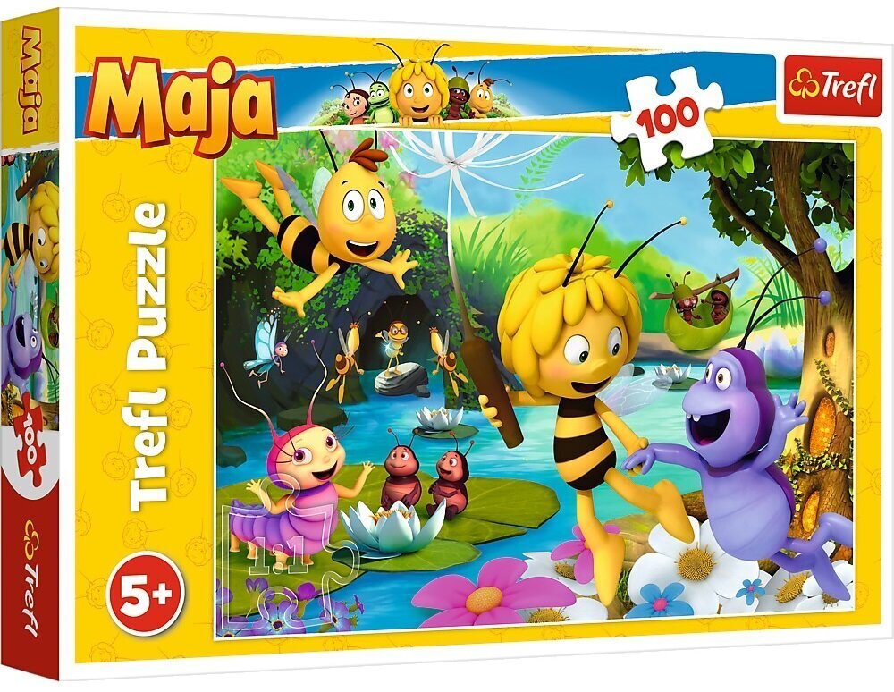 Dėlionė 064 Maya bee / *100vnt цена и информация | Dėlionės (puzzle) | pigu.lt