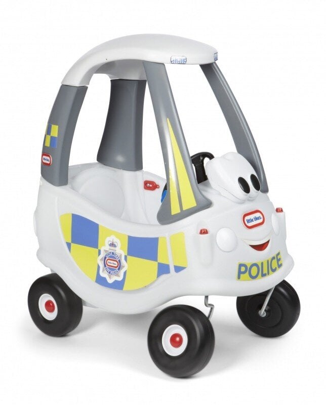 Paspiriamoji mašinėlė Little Tikes Cozy Coupe Policija kaina ir informacija | Lauko žaidimai | pigu.lt