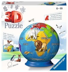 Ravensburger: 3D головоломка - Дисней: Globus 72EL. цена и информация | Пазлы | pigu.lt