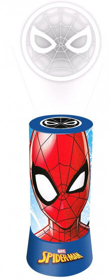 Naktinis šviestuvas -projektorius Marvel Spider-Man kaina ir informacija | Vaikiški šviestuvai | pigu.lt