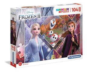 Dėlionė Clementoni Frozen 2, 104 d. kaina ir informacija | Dėlionės (puzzle) | pigu.lt