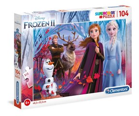 Dėlionė Clementoni Frozen 2, 104 d. kaina ir informacija | Dėlionės (puzzle) | pigu.lt