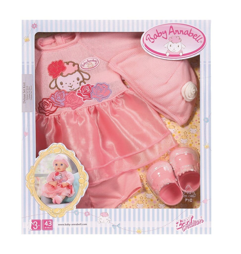 Lėlės drabužiai Baby Annabell kaina ir informacija | Žaislai mergaitėms | pigu.lt