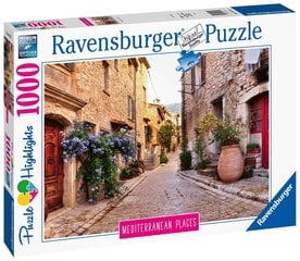 Dėlionė Ravensburger Viduržemio jūros regionas, 1000 d. kaina ir informacija | Dėlionės (puzzle) | pigu.lt