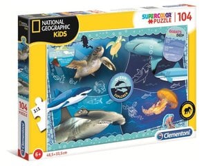 Dėlionė Clementoni Ocean Explorer, 104 dal. kaina ir informacija | Dėlionės (puzzle) | pigu.lt