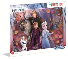 Clementoni: 30EL кадровая головоломка. Super Color Frozen 2 цена и информация | Пазлы | pigu.lt