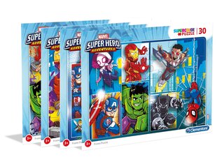 Dėlionė Super Superhero, 30 dalių kaina ir informacija | Dėlionės (puzzle) | pigu.lt