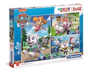 Dėlionė Šunyčiai patruliai (Paw patrol), 3x48 d kaina ir informacija | Dėlionės (puzzle) | pigu.lt