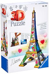 Dėlionė Ravensburger: 3D Puzzle - Eifelio bokšto leidimas Meilė, 216el. kaina ir informacija | Dėlionės (puzzle) | pigu.lt