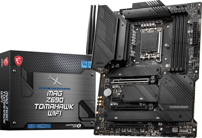 MSI MAG Z690 Tomahawk Wifi kaina ir informacija | Pagrindinės plokštės | pigu.lt