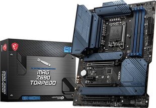 MSI Mag Z690 Torpedo kaina ir informacija | Pagrindinės plokštės | pigu.lt