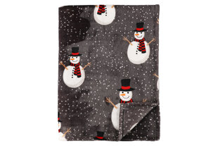 Winteria pledas Snowman, 130x170 cm kaina ir informacija | Lovatiesės ir pledai | pigu.lt