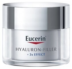 Ночной крем для лица Eucerin Hyaluron-filler 3x Effect 50 мл цена и информация | Кремы для лица | pigu.lt