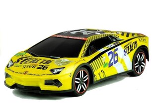 Спортивный автомобиль с дистанционным управлением 1:24, желтый цена и информация | Игрушки для мальчиков | pigu.lt