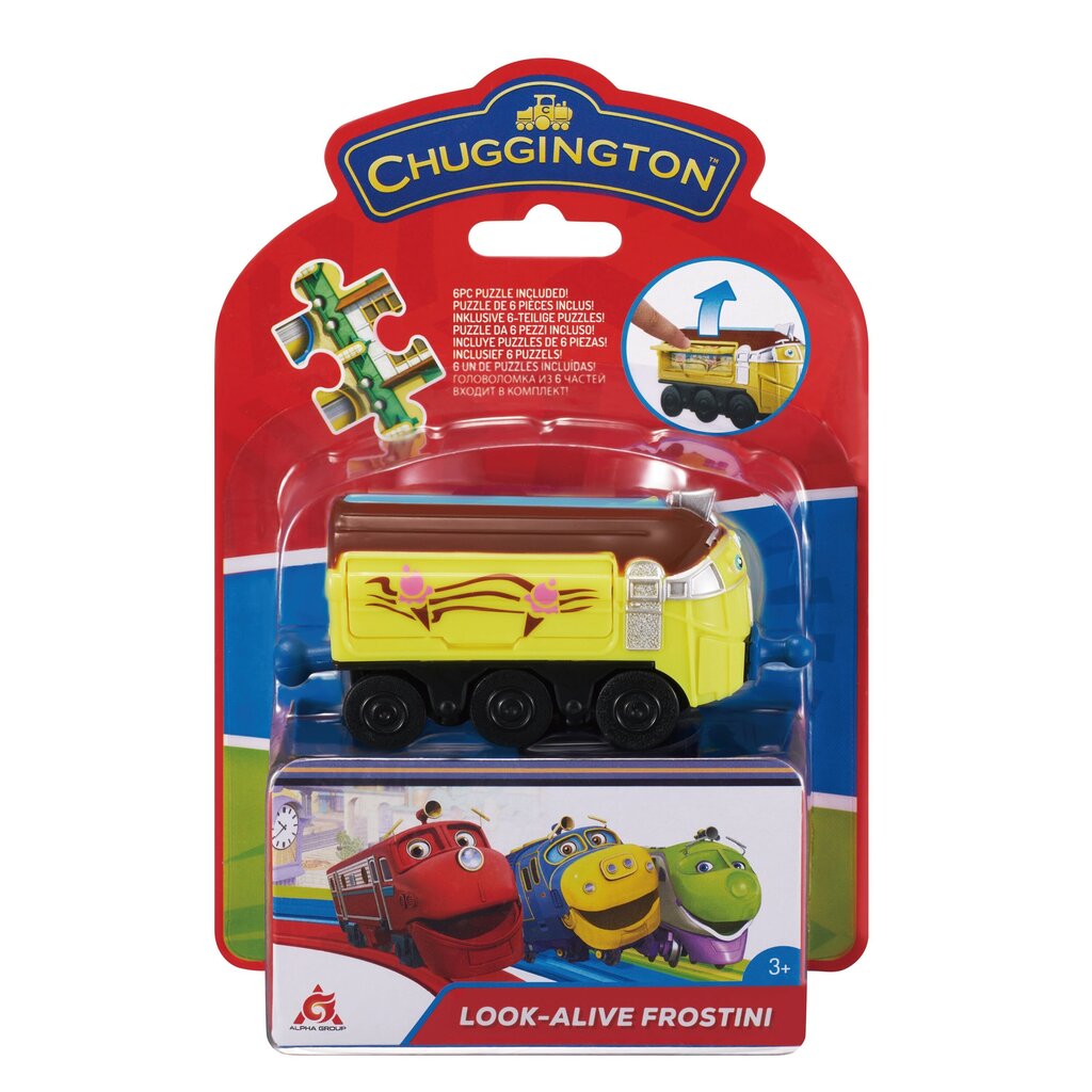 Traukinys Chuggington Look Alive Fronstini, EU890304 kaina ir informacija | Žaislai berniukams | pigu.lt