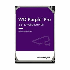 WD Purple Pro Surveillance, 3,5", 12TB kaina ir informacija | Vidiniai kietieji diskai (HDD, SSD, Hybrid) | pigu.lt