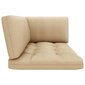 Kampinė sodo sofa iš palečių, ruda kaina ir informacija | Lauko kėdės, foteliai, pufai | pigu.lt