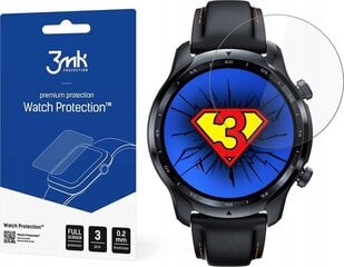 Amazfit T-Rex 2 - 3mk Watch Protection™ v. FlexibleGlass Lite пленка для экрана цена и информация | Аксессуары для смарт-часов и браслетов | pigu.lt