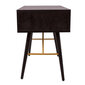 Naktinis staliukas LUXEMBOURG 45x35x50cm, juodas цена и информация | Spintelės prie lovos | pigu.lt