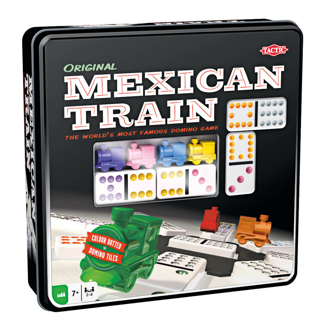 Žaidimas Domino Mexican Train Tactic цена и информация | Stalo žaidimai, galvosūkiai | pigu.lt