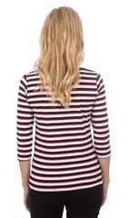 Женская блузка Luhta HANNILA, красная-темно-синяя  907169101 цена и информация | Женские блузки, рубашки | pigu.lt