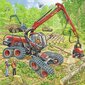 Dėlionė Ravensburger Giant Machines, 3x49 d. цена и информация | Dėlionės (puzzle) | pigu.lt