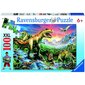 Dėlionė Ravensburger XXL Dinozaurai, 100 d. цена и информация | Dėlionės (puzzle) | pigu.lt