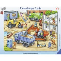 Dėlionė Ravensburger Darbinės mašinos, 40 d. kaina ir informacija | Dėlionės (puzzle) | pigu.lt