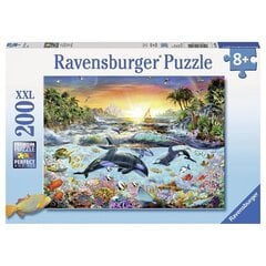 Dėlionė Ravensburger Delfinai, 200 d. kaina ir informacija | Dėlionės (puzzle) | pigu.lt