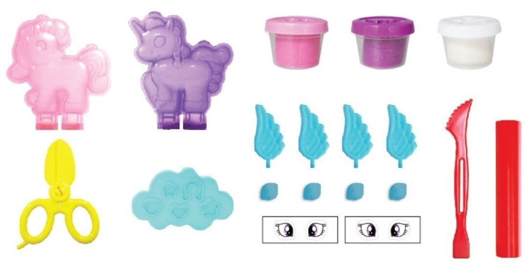 Formavimo rinkinys KidsDough Unicorn kaina ir informacija | Lavinamieji žaislai | pigu.lt