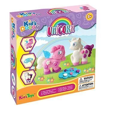Formavimo rinkinys KidsDough Unicorn kaina ir informacija | Lavinamieji žaislai | pigu.lt