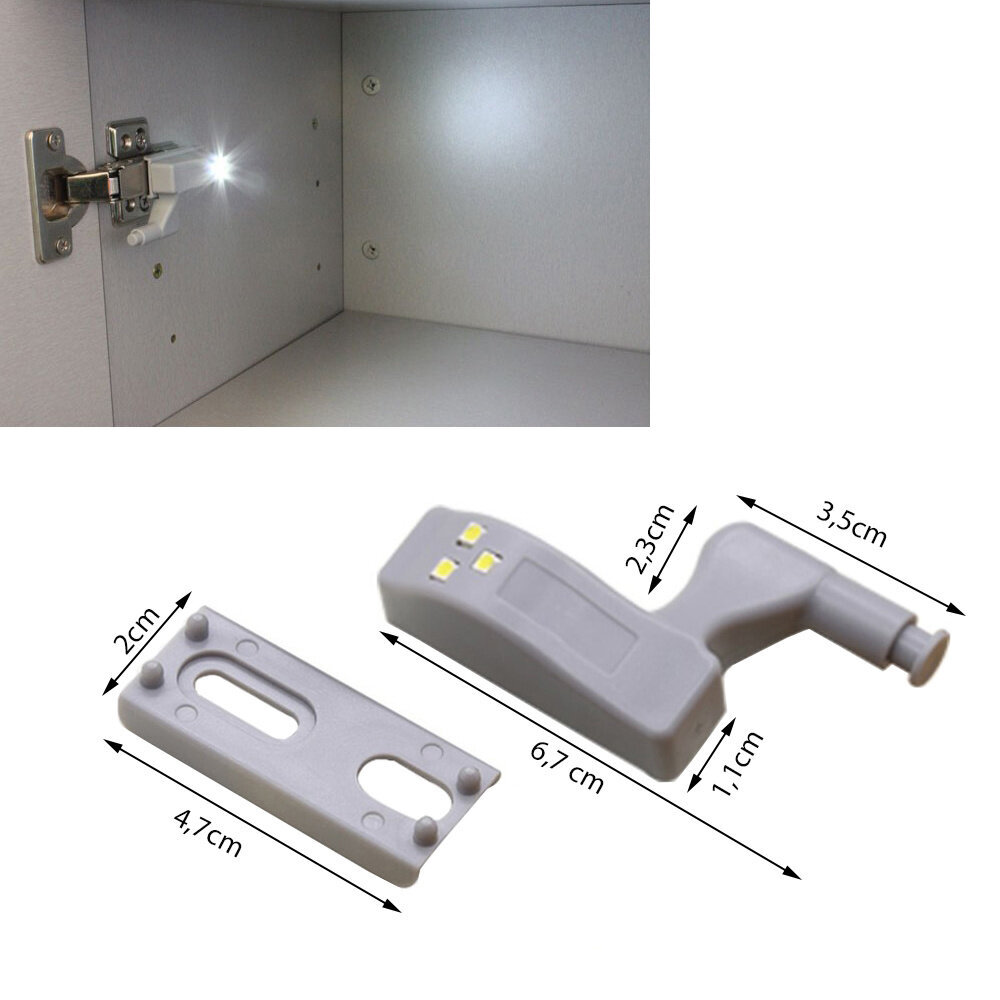 LED varstoma lempa цена и информация | Šviestuvai - ventiliatoriai | pigu.lt
