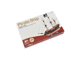 Комплект деревянной модели Amati - Pirate Ship - First Step, 1/135, A600,01 цена и информация | muu Спорт, досуг, туризм | pigu.lt