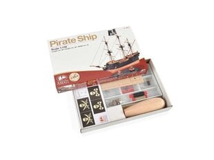 Комплект деревянной модели Amati - Pirate Ship - First Step, 1/135, A600,01 цена и информация | muu Спорт, досуг, туризм | pigu.lt