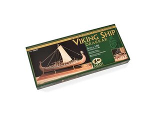 Комплект деревянной модели Amati - Viking longboat, 1/50, B1406,01 цена и информация | Склеиваемые модели | pigu.lt