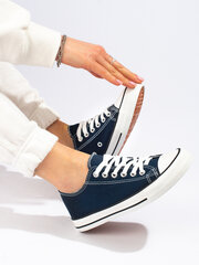 Classic women's sneakers, navy blue цена и информация | Спортивная обувь, кроссовки для женщин | pigu.lt